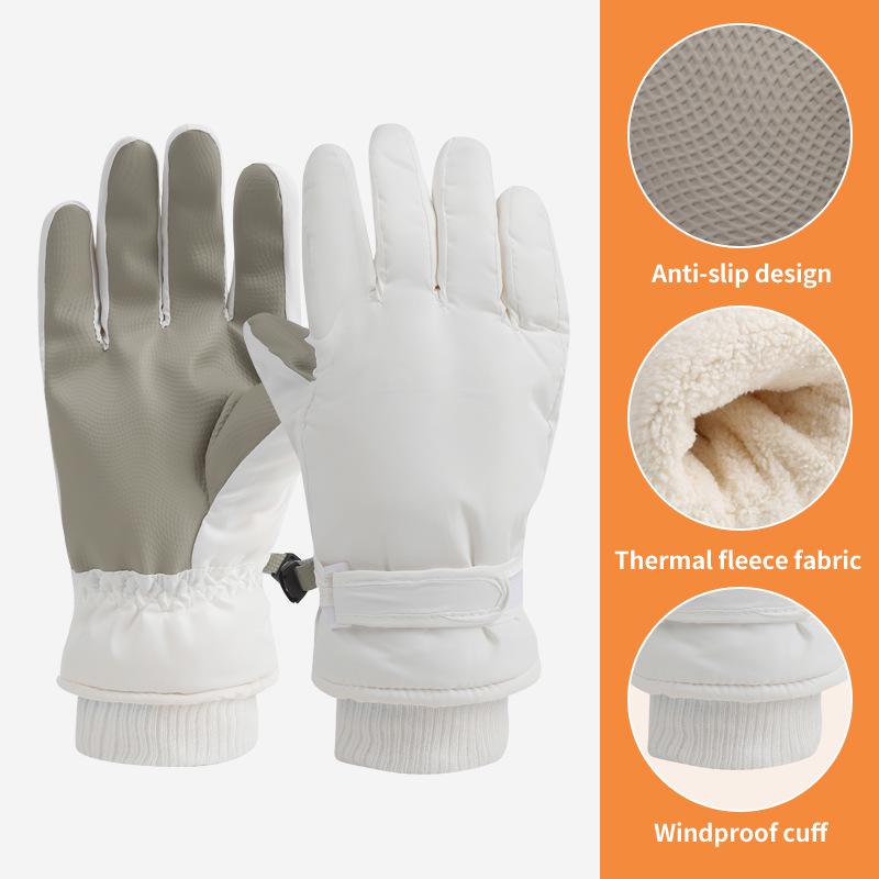 Дитячі зимові лижні рукавички: Теплий, Вітрозахисний та Водонепроникний для Віку 6-13 років M (9-13 Years)
Дитячі зимові лижні рукавички: Теплий, Вітрозахисний та Водонепроникний для Віку 6-13 років M (9-13 Years)