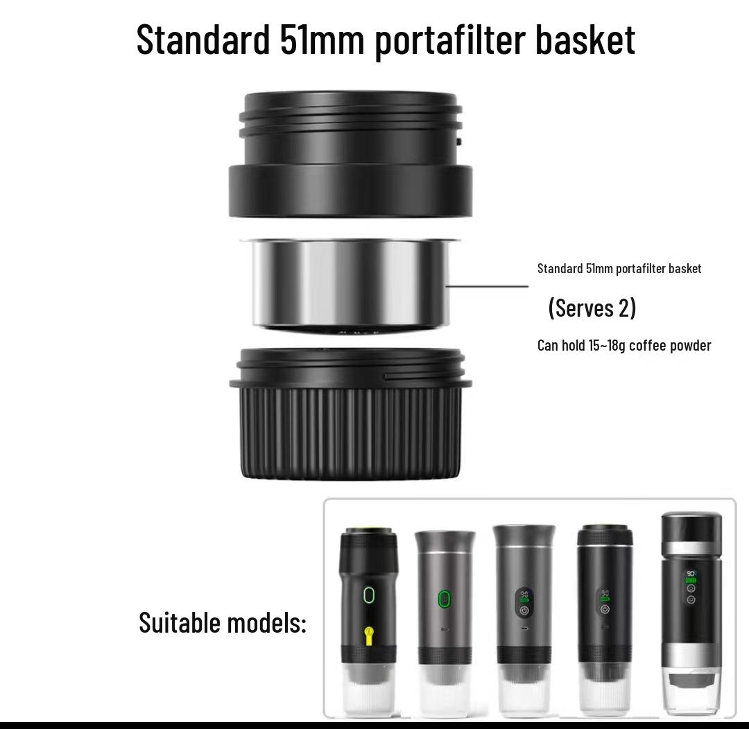 Wireless Portable Capsule Coffee Maker with Detachable Battery - Ideal for Outdoor, Travel, and Home Use
Wireless Portable Capsule Coffee Maker with Detachable Battery - Ideal for Outdoor, Travel, and Home Use