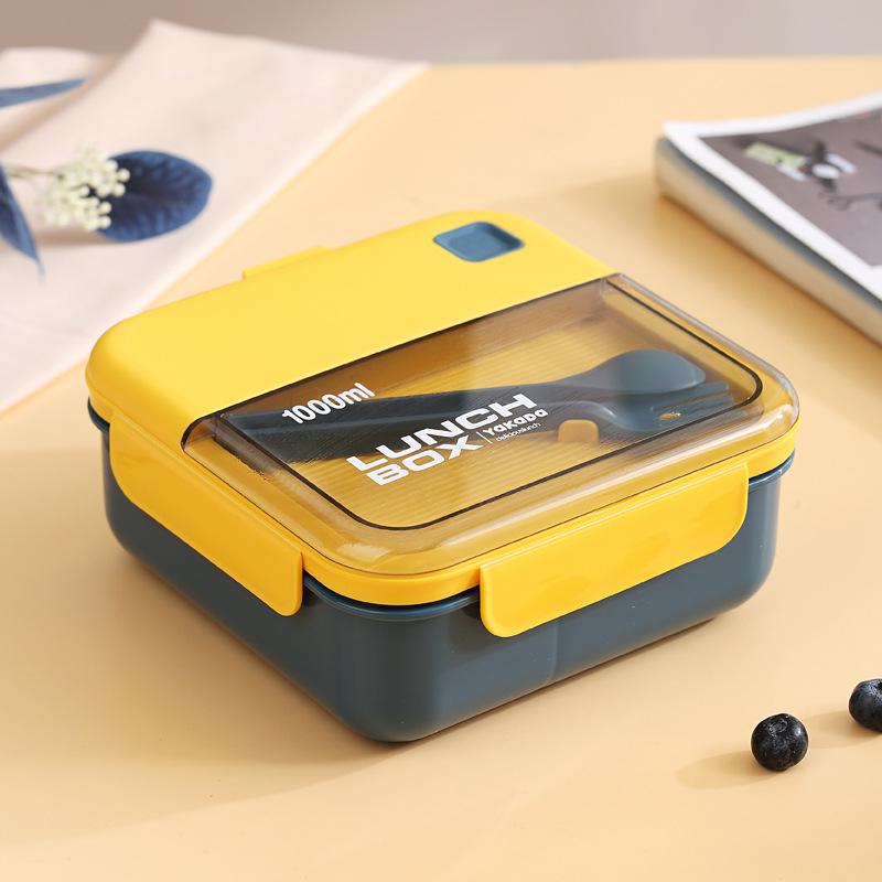 INS Portable Microwaveable Plastic Bento Lunch Box for Students & Adults
INS Portable Microwaveable Plastic Bento Lunch Box for Students & Adults