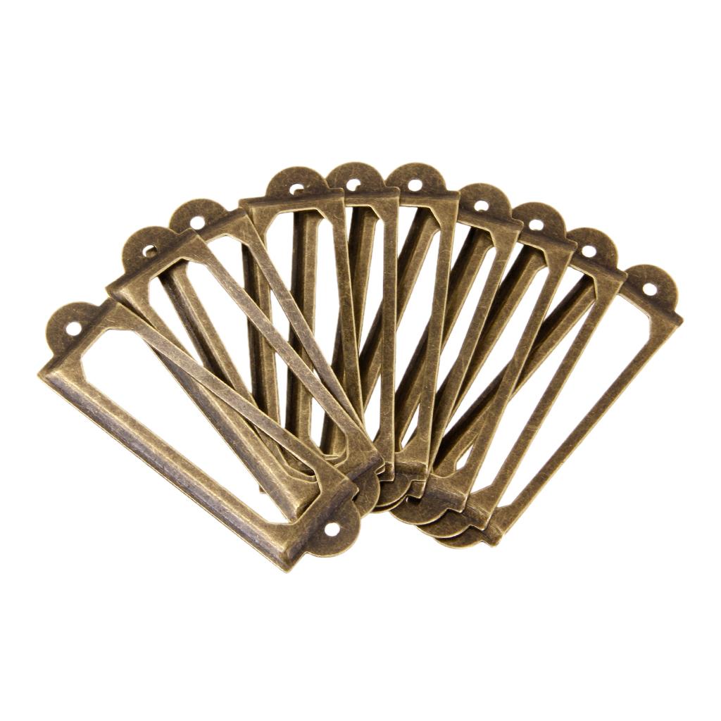 Iron Cabinet Label Tag Pull Handle File Tag Label Holder Retro Style Cabinet Knob for Furniture Drawer Marking
Iron Cabinet Label Tag Pull Handle File Tag Label Holder Retro Style Cabinet Knob for Furniture Drawer Marking