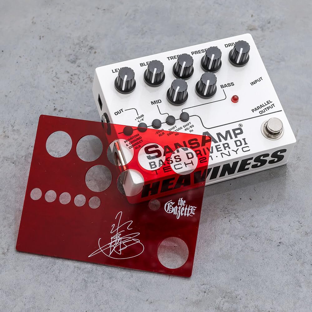 Tech21 BASS DRIVER DI the GazettE signature model for bass / DI-HEAVINESS REITA
Tech21 BASS DRIVER DI the GazettE signature model for bass / DI-HEAVINESS REITA