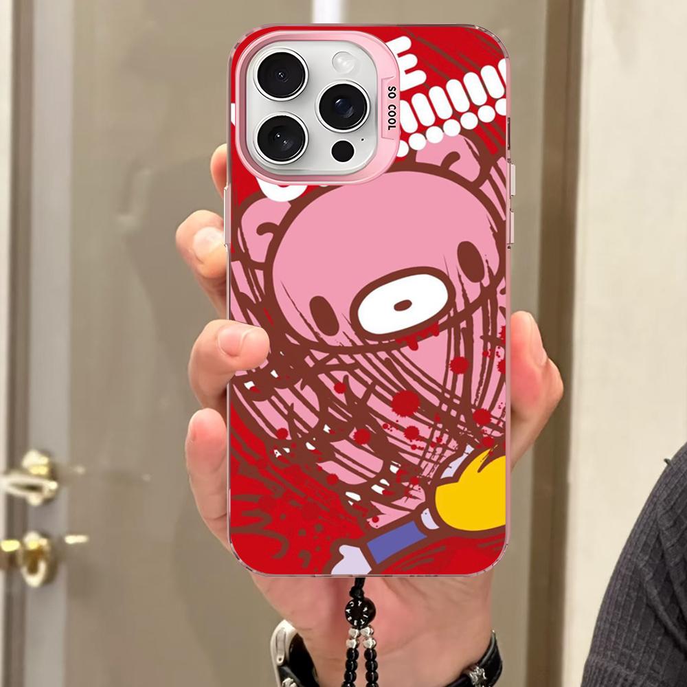 Gloomy cute pink Bear Phone Case For iPhone 16 15 14 13 12 11 Pro Max X XR XSMAX Matte Shockproof Back Cover iPhone 13
Gloomy cute pink Bear Phone Case For iPhone 16 15 14 13 12 11 Pro Max X XR XSMAX Matte Shockproof Back Cover iPhone 13