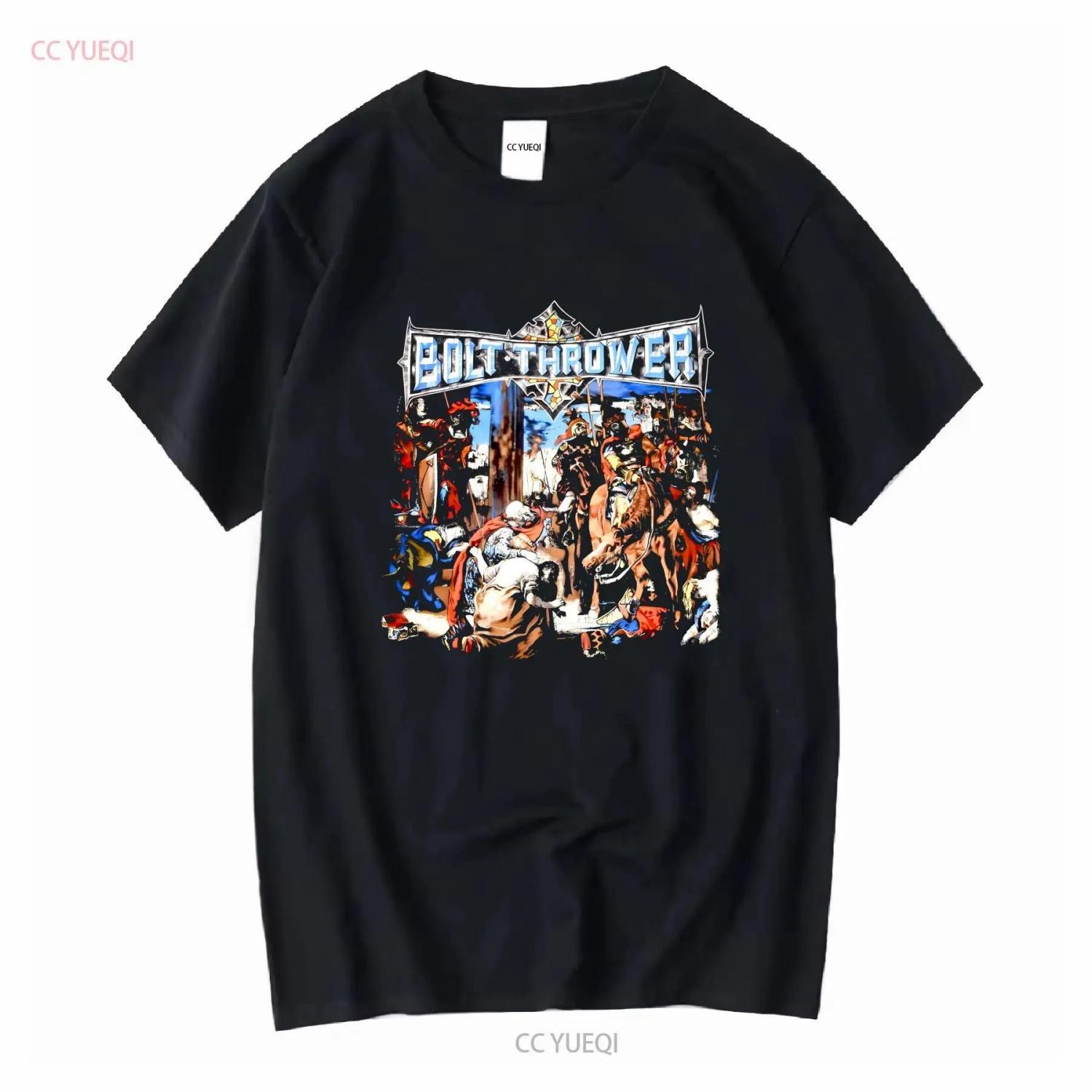 Vintage 1992 Bolt Thrower T Shirt Medium Original Long or Short Sleeves Vintage Washed Breathable Casual Fashion Versatile S чёрный
Vintage 1992 Bolt Thrower T Shirt Medium Original Long or Short Sleeves Vintage Washed Breathable Casual Fashion Versatile S чёрный