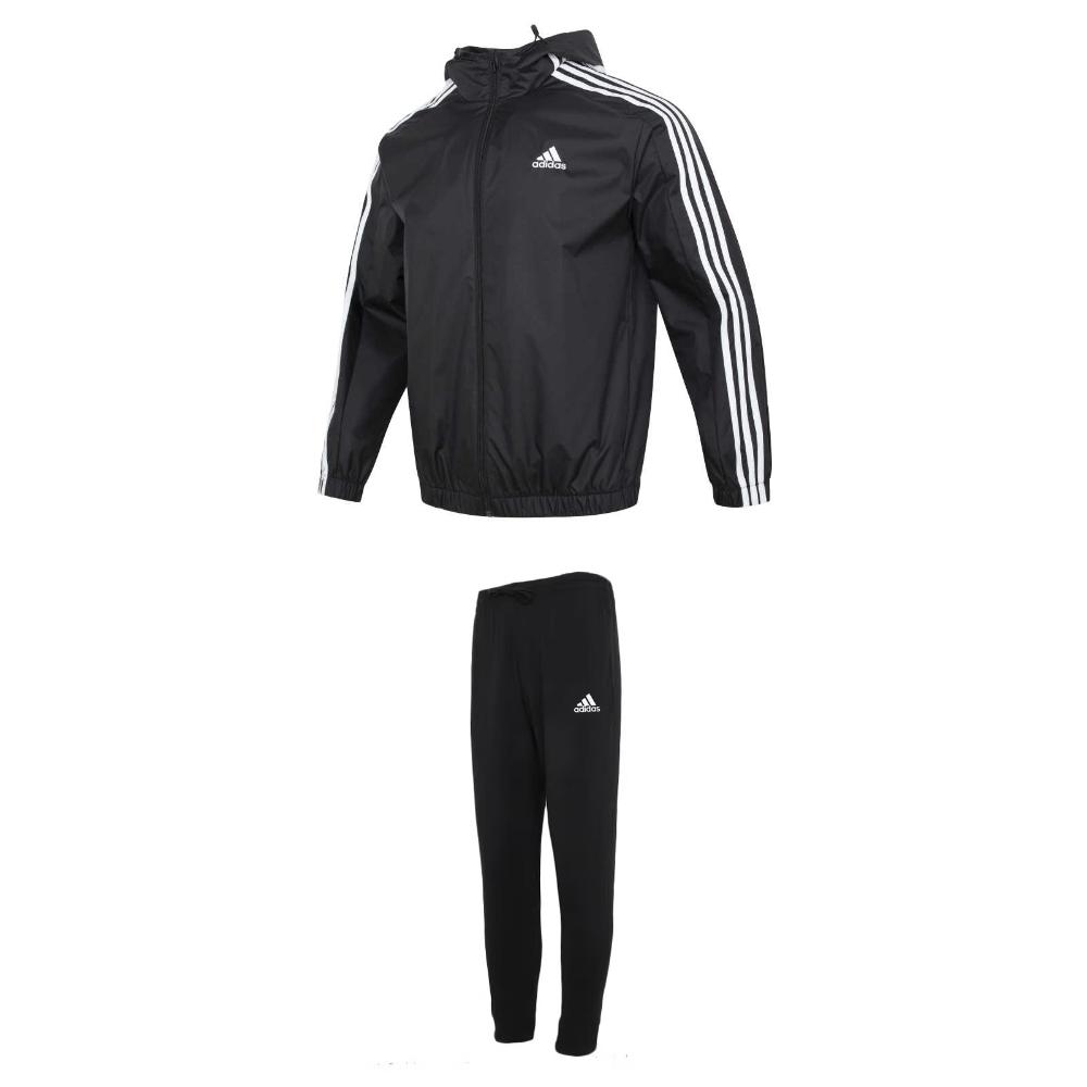 Adidas Logo Zip-Up Hooded Woven Jacket And Cuffed Mid-Waist Breathable Long Pants Casual Sports Set Men Set Black IB0384+GK9226 L
Adidas Logo Zip-Up Hooded Woven Jacket And Cuffed Mid-Waist Breathable Long Pants Casual Sports Set Men Set Black IB0384+GK9226 L