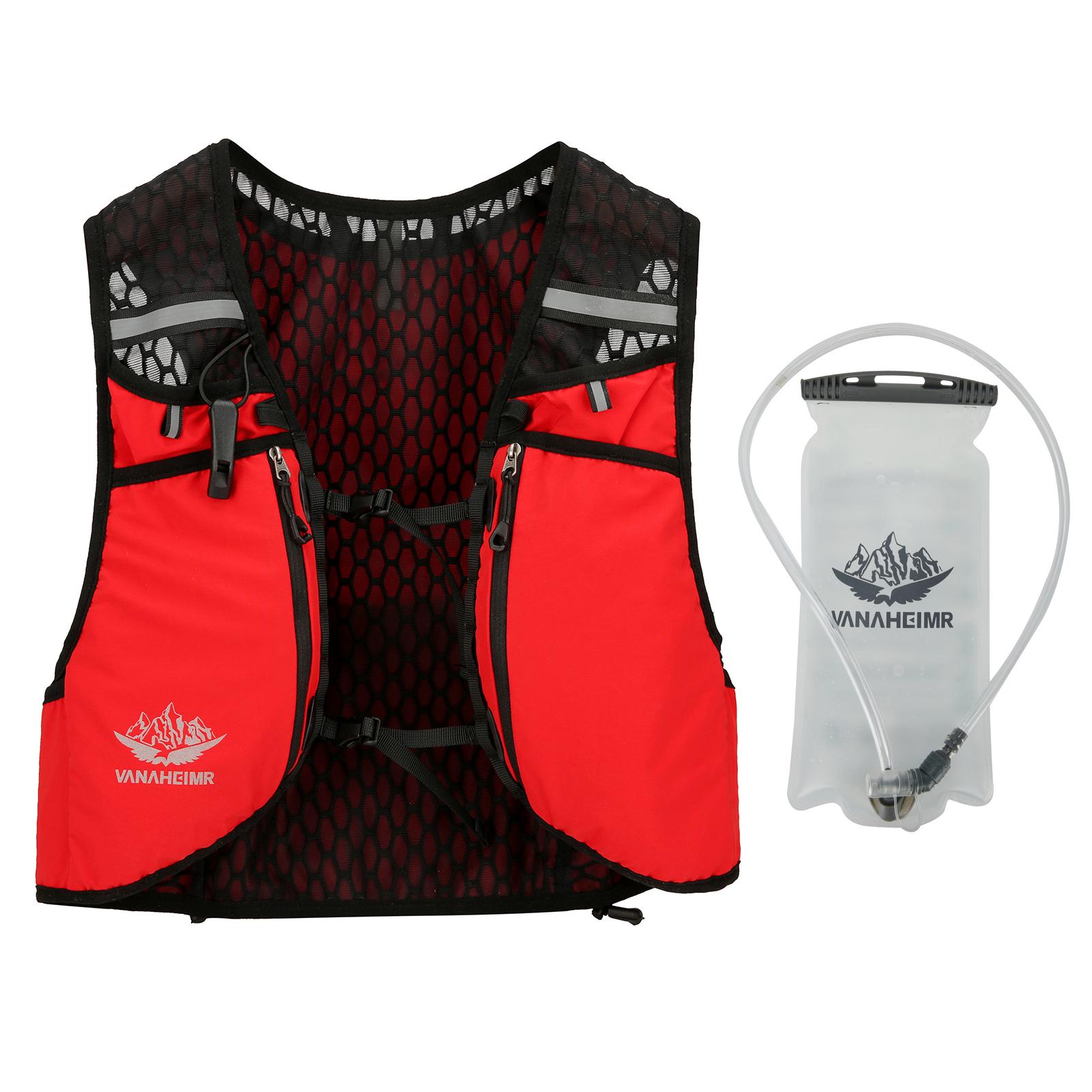 VANAHEIMR Running Vest with Hydration Bag Регульований універсальний гідратний жилет для жінок і чоловіків 2L White Water Bag червоний
VANAHEIMR Running Vest with Hydration Bag Регульований універсальний гідратний жилет для жінок і чоловіків 2L White Water Bag червоний