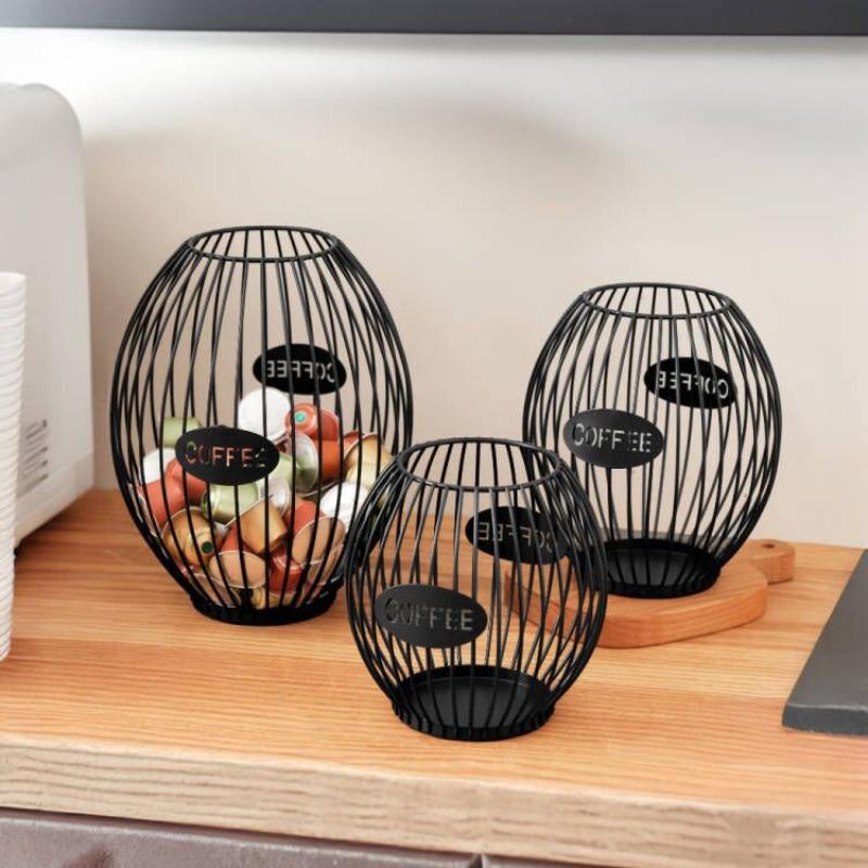 Storage Rack Ironwork Coffee Shop Counter Display RackCoffee Capsule Storage small чорний
Storage Rack Ironwork Coffee Shop Counter Display RackCoffee Capsule Storage small чорний
