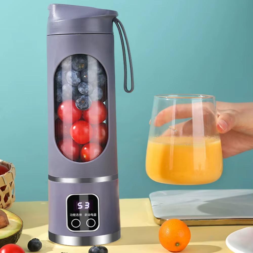450ml Fruit Juicer Rechargeable Juicer Cup Blender Juice Extractor Milkshake фіолетовий
450ml Fruit Juicer Rechargeable Juicer Cup Blender Juice Extractor Milkshake фіолетовий