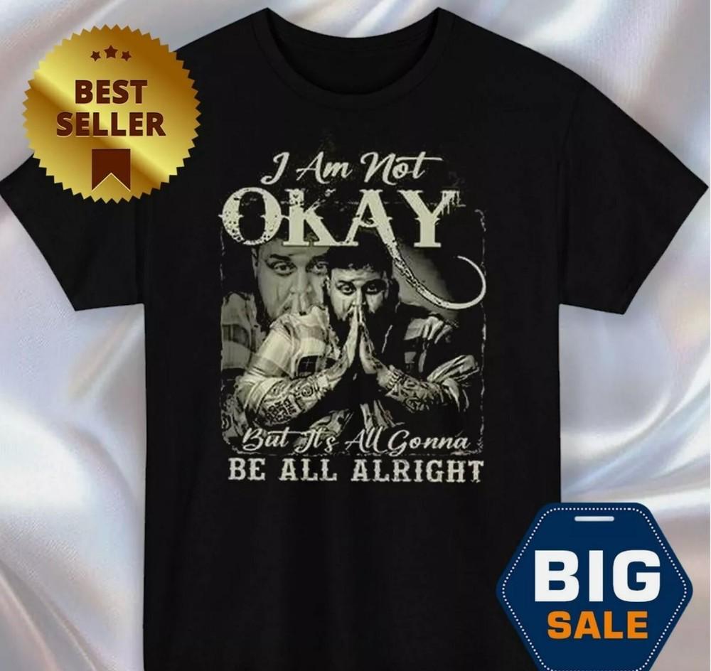 Jelly Roll I Am Not Okay T-Shirt S
Jelly Roll I Am Not Okay T-Shirt S