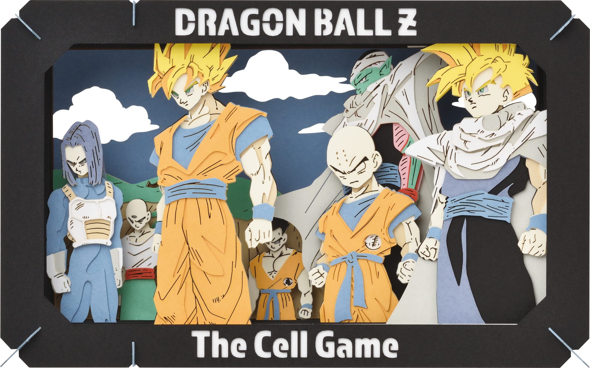 ENSKY Dragon Ball Z Paper Theater Cell Games PT-L36 Paper Craft Diorama Kit Anime Character Collectible Display Model Gift
ENSKY Dragon Ball Z Paper Theater Cell Games PT-L36 Paper Craft Diorama Kit Anime Character Collectible Display Model Gift