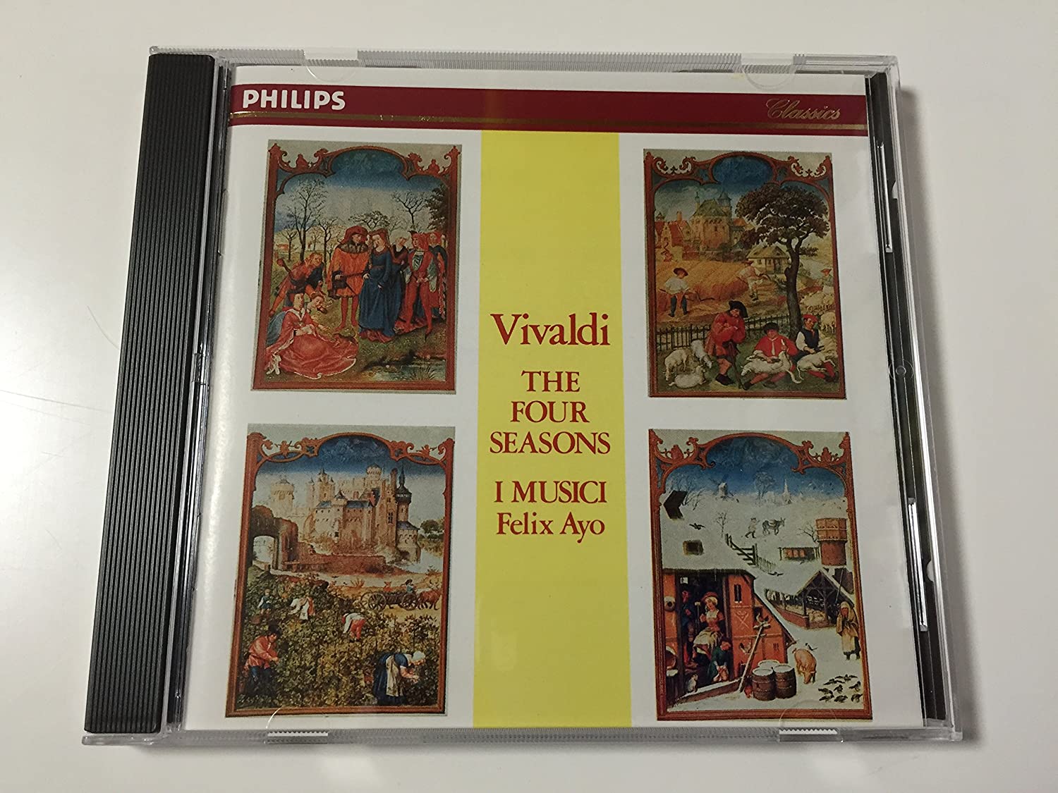 CD VIVALDI - Vivaldi: The Four Seasons @ Ayo (vn 20CD3201 Philips Japan Classical Used
CD VIVALDI - Vivaldi: The Four Seasons @ Ayo (vn 20CD3201 Philips Japan Classical Used