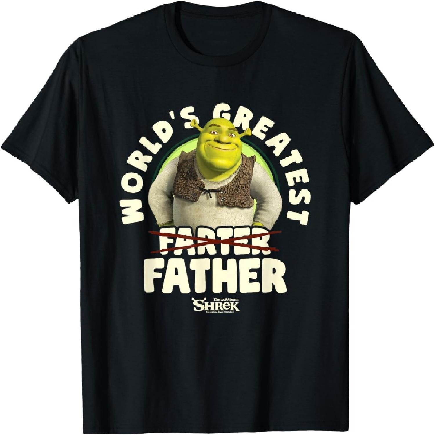 Shrek Father s Day World s Greatest Farter Crossed Text T-Shirt XXXXXL різнокольоровий
Shrek Father s Day World s Greatest Farter Crossed Text T-Shirt XXXXXL різнокольоровий