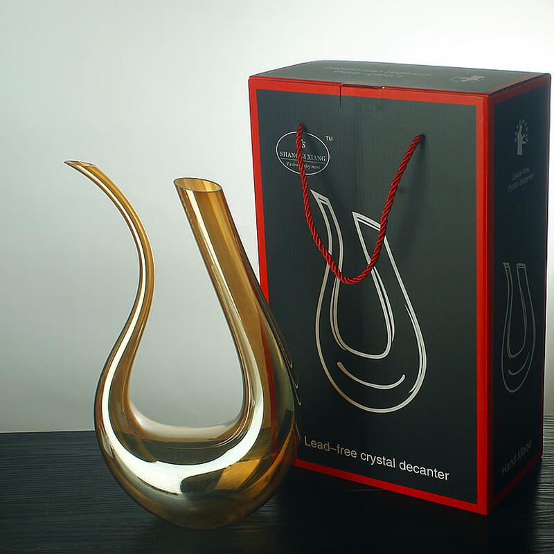 Shangqi Crystal U-Shaped Wine Decanter
Shangqi Crystal U-Shaped Wine Decanter