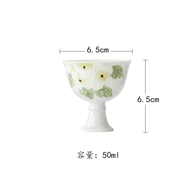 2pc/lot 50ml Hand-painted Gardenia Teacup Aesthetic Tea Bowl Mug Tea-tasting Meditation Cup Jianzhan Master Cups Tea Ceremony As Your Choose
2pc/lot 50ml Hand-painted Gardenia Teacup Aesthetic Tea Bowl Mug Tea-tasting Meditation Cup Jianzhan Master Cups Tea Ceremony As Your Choose