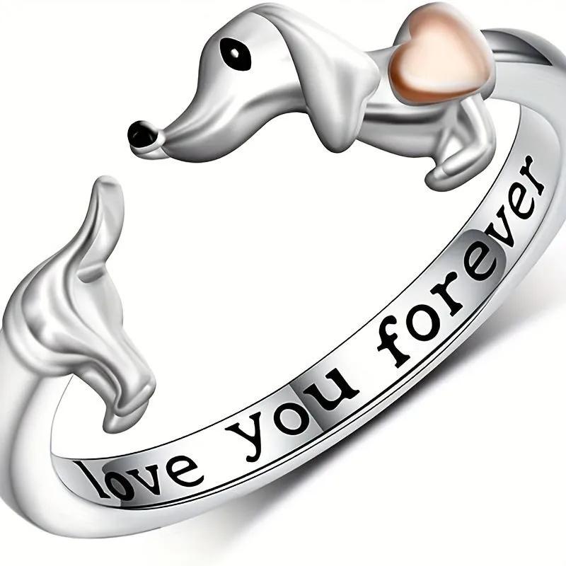 Couple Rings, Open-face Rings, Adjustable Wedding Rings срібний
Couple Rings, Open-face Rings, Adjustable Wedding Rings срібний