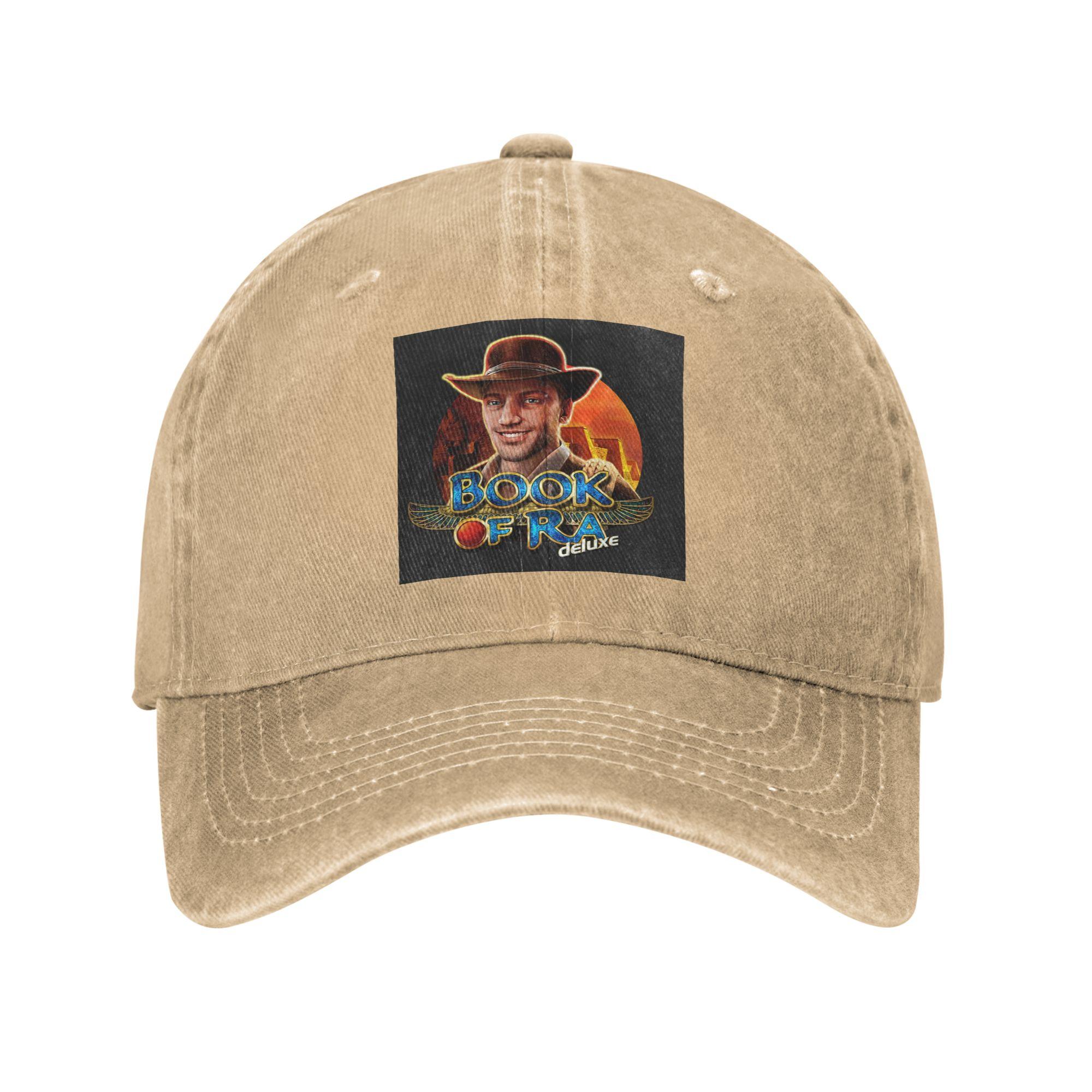 Book of Ra Washed Denim Cap Casual Baseball Caps Adjustable Hat Summer Unisex Baseball Hats One Size
Book of Ra Washed Denim Cap Casual Baseball Caps Adjustable Hat Summer Unisex Baseball Hats One Size