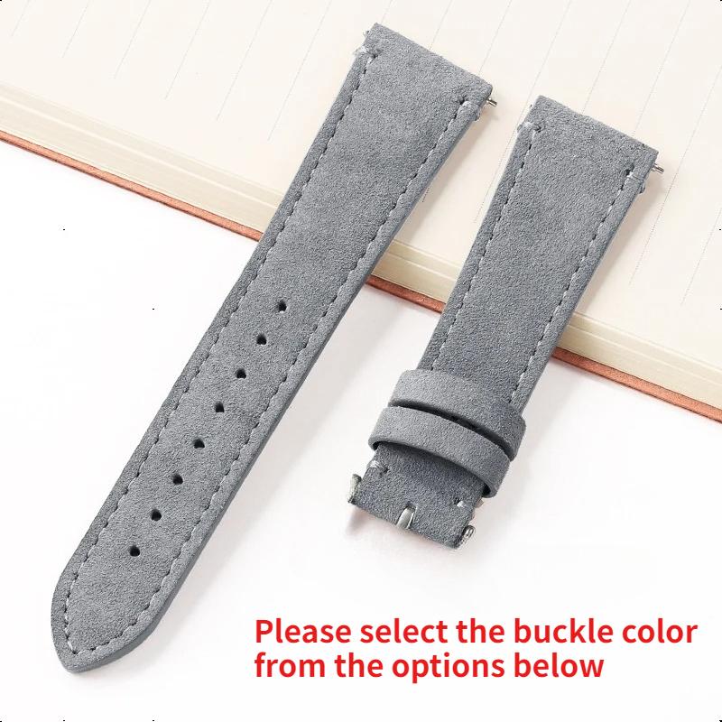 Suede Leather Watch Strap Vintage Brown Watch Band 20mm 22mm with Quick Release WatchBand Wristband Accessories for Women Men 22mm&no buckle сірий
Suede Leather Watch Strap Vintage Brown Watch Band 20mm 22mm with Quick Release WatchBand Wristband Accessories for Women Men 22mm&no buckle сірий