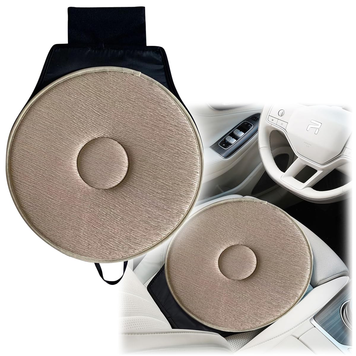 ЗДОРОВЫЙ Вращающийся Валик для Подушки Сиденья Автомобиля для Боли в Пояснице Поддержка Сиденья Автомобиля Стулья, Сиденья, Облегчение, (бежевый) бежевый
ЗДОРОВЫЙ Вращающийся Валик для Подушки Сиденья Автомобиля для Боли в Пояснице Поддержка Сиденья Автомобиля Стулья, Сиденья, Облегчение, (бежевый) бежевый