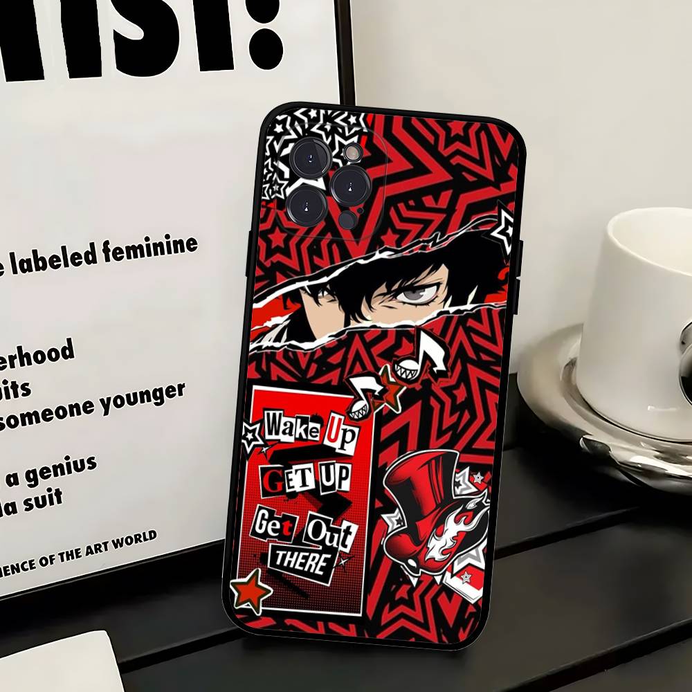 Persona 5 Phone Case for iPhone 16 Pro Max 15 17 Plus 14 13 12 Mini 11 Black Cover iPhone 14
Persona 5 Phone Case for iPhone 16 Pro Max 15 17 Plus 14 13 12 Mini 11 Black Cover iPhone 14