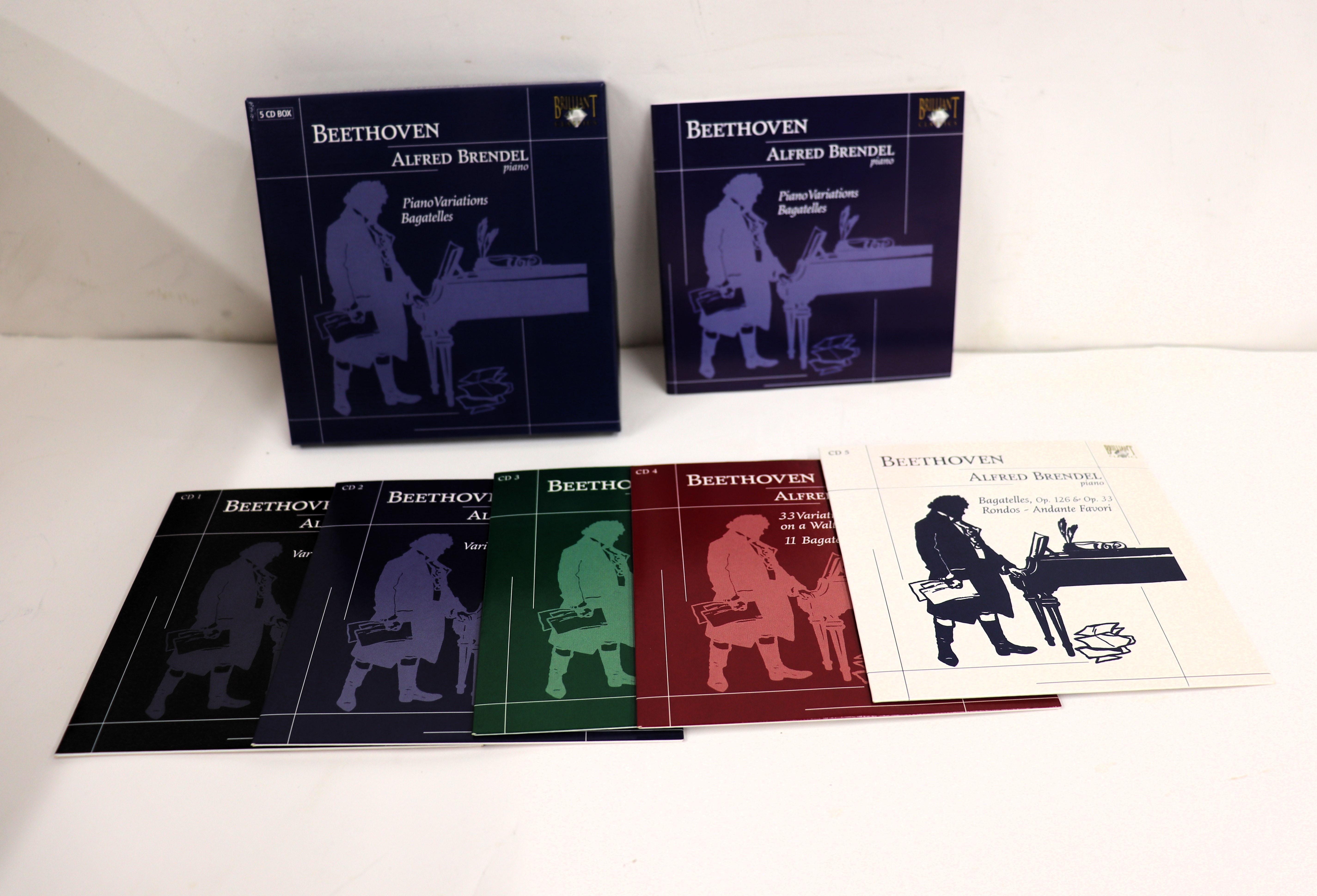 CD ALFRED BRENDEL Beethoven Piano Variations Bagatel 93183 BRILLIANT CLAS Europe Classical Used
CD ALFRED BRENDEL Beethoven Piano Variations Bagatel 93183 BRILLIANT CLAS Europe Classical Used