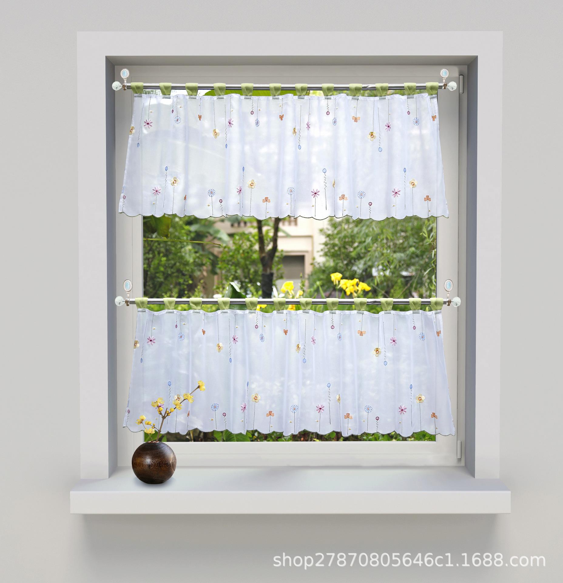 Маленькие шторы, Маленькие кофейные шторы, Кухонные шторы, Ширина может быть настроена Ht-021 Height 45X Width 90cm зелёный
Маленькие шторы, Маленькие кофейные шторы, Кухонные шторы, Ширина может быть настроена Ht-021 Height 45X Width 90cm зелёный