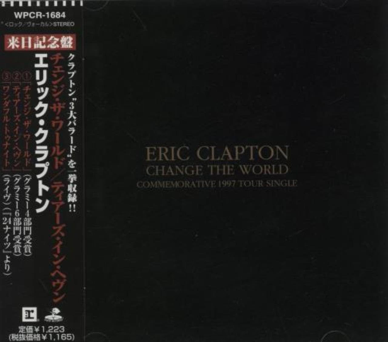 CD ERIC CLAPTON - Change The World WPCR1684PROMO Reprise Records 1997 Japan Rock Used
CD ERIC CLAPTON - Change The World WPCR1684PROMO Reprise Records 1997 Japan Rock Used
