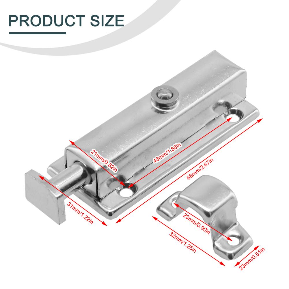 Door Chain Button Latch Thicken Bedroom Door Hardware Door Padlock Plate Security Self-elastic Stainless Steel CHINA
Door Chain Button Latch Thicken Bedroom Door Hardware Door Padlock Plate Security Self-elastic Stainless Steel CHINA