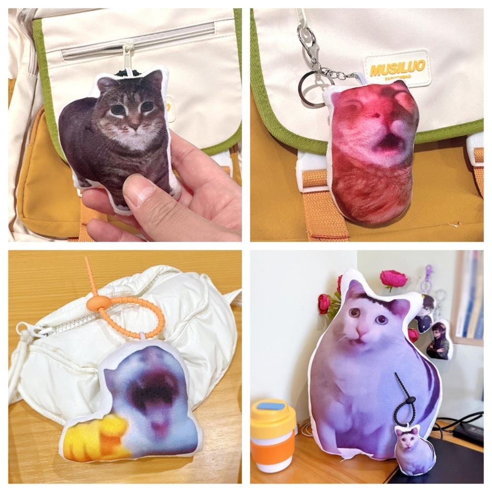 Fashion Vocal Cat Meme Keychain Plush Huh Cat Keyring Cute Oiiai Cat Pendant Backpack Decor Style D-Keychain
Fashion Vocal Cat Meme Keychain Plush Huh Cat Keyring Cute Oiiai Cat Pendant Backpack Decor Style D-Keychain