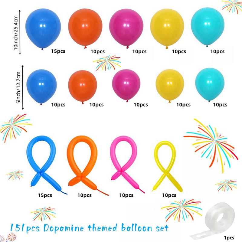 Dopamine Theme Balloon Chain Set Long Bar Balloon Rainbow DIY Children s Balloon Birthday 1 Year Old Party Balloon Decoration 1set
Dopamine Theme Balloon Chain Set Long Bar Balloon Rainbow DIY Children s Balloon Birthday 1 Year Old Party Balloon Decoration 1set