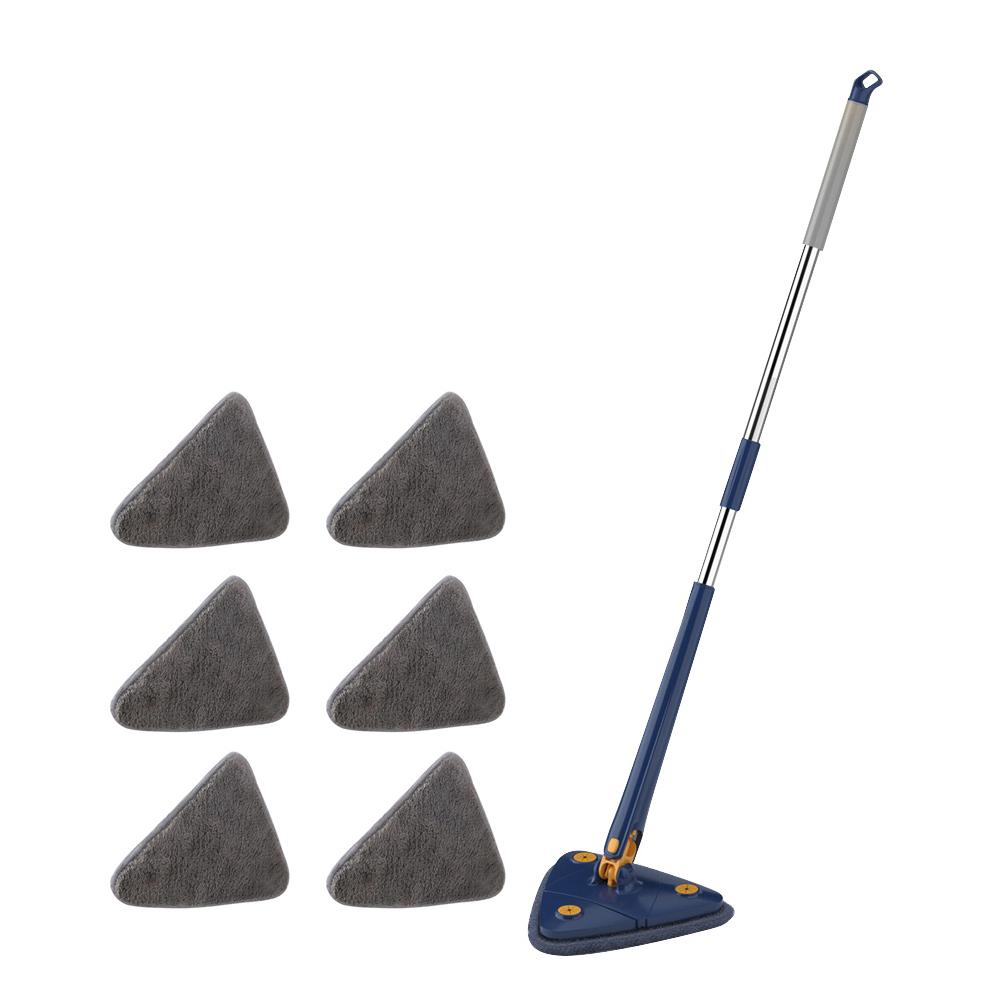 Triangle Squeeze Floor Cleaning Mop Microfiber Windows Cleaning Mop Multifunctional Expandable 130cm for Housewear Furnishings
Triangle Squeeze Floor Cleaning Mop Microfiber Windows Cleaning Mop Multifunctional Expandable 130cm for Housewear Furnishings