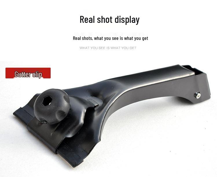 Wuling Zhiguang/Xhixing Car Roof Rack Crossbar Bracket with Rain Gutter Clips 16cm Vertical Height
Wuling Zhiguang/Xhixing Car Roof Rack Crossbar Bracket with Rain Gutter Clips 16cm Vertical Height
