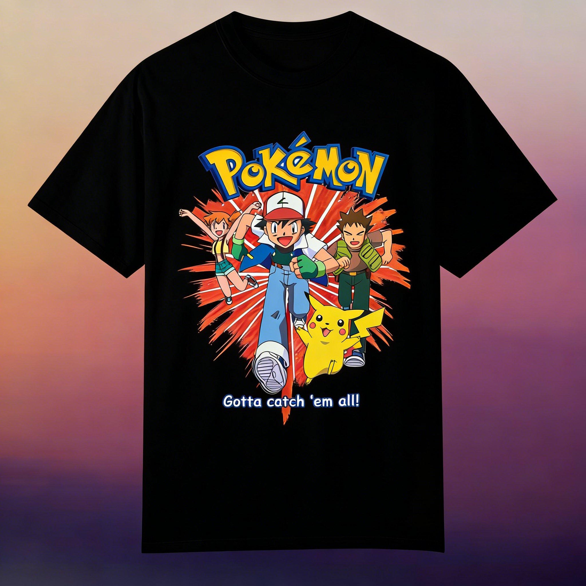 Pokémon Anime Graphic Printed Tshirt Unisexs and Womens Tshirt Unisexs Tops Harajuku Y2K Tshirt 2026 Summer New Tee Streetwear S
Pokémon Anime Graphic Printed Tshirt Unisexs and Womens Tshirt Unisexs Tops Harajuku Y2K Tshirt 2026 Summer New Tee Streetwear S