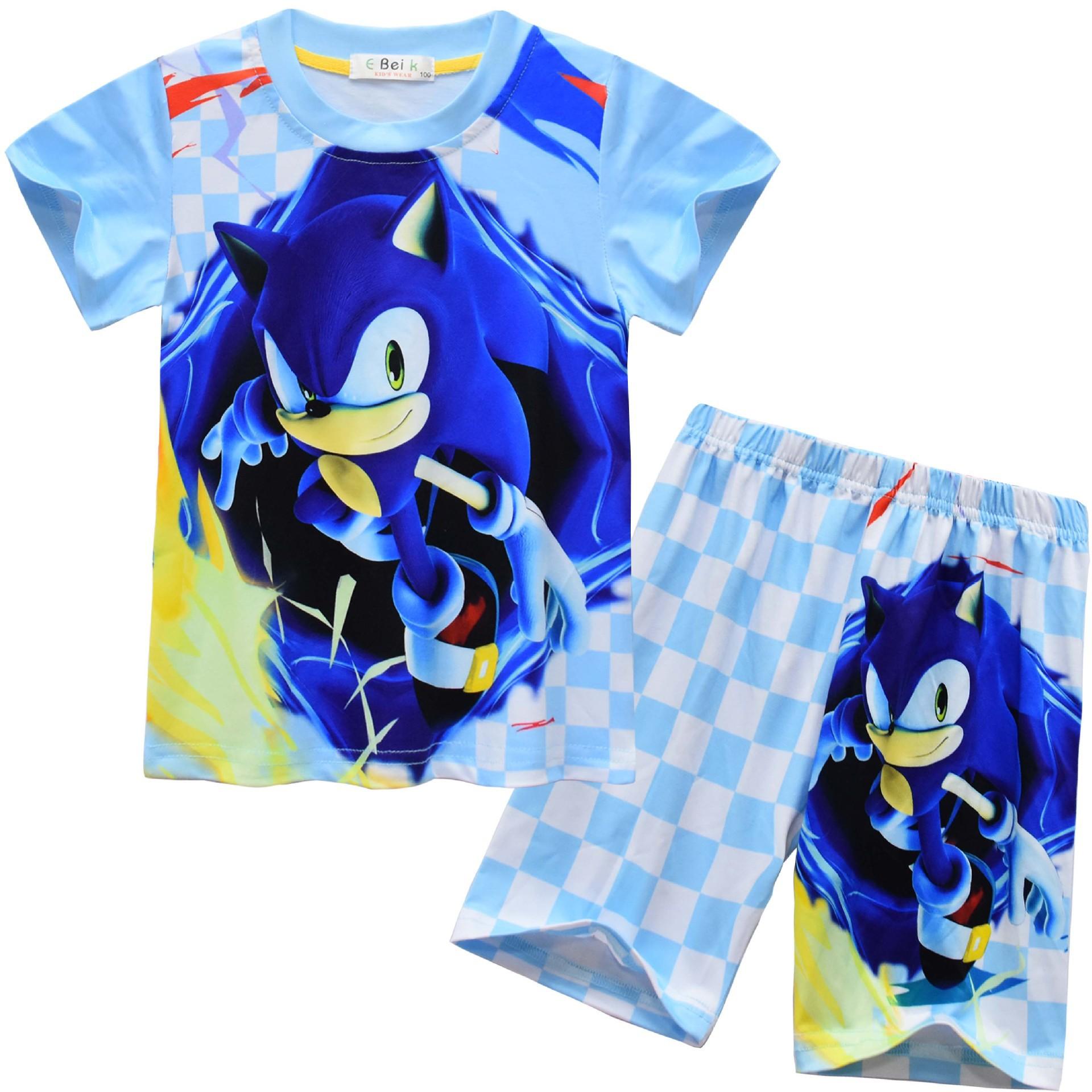 Short-Sleeved Cartoon Digital Printing, Children S Short-Sleeved Loungewear Set 91141 110
Short-Sleeved Cartoon Digital Printing, Children S Short-Sleeved Loungewear Set 91141 110