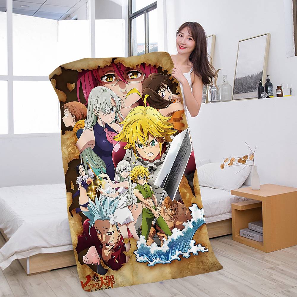 The Seven Deadly Sins Anime Bath Towel Microfiber Soft Water Absorbing Breathable For Girl Kids Decorative Cartoon Beach Towel W40*H60(CM)
The Seven Deadly Sins Anime Bath Towel Microfiber Soft Water Absorbing Breathable For Girl Kids Decorative Cartoon Beach Towel W40*H60(CM)