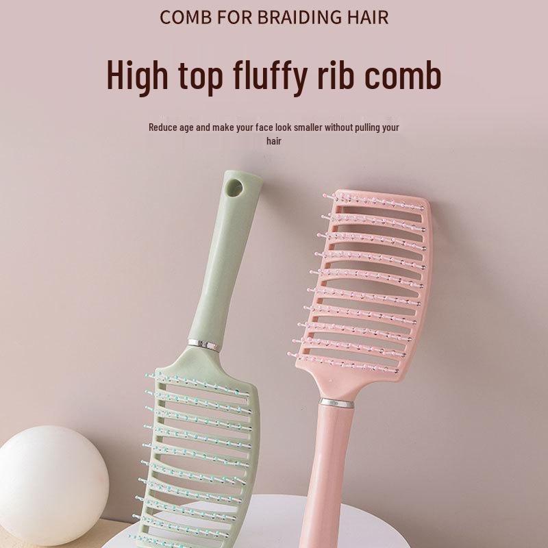 Yangzi Women s Fluffy Styling Comb - Large Curved and Portable Hairdressing with Massage Bristles.
Yangzi Women s Fluffy Styling Comb - Large Curved and Portable Hairdressing with Massage Bristles.
