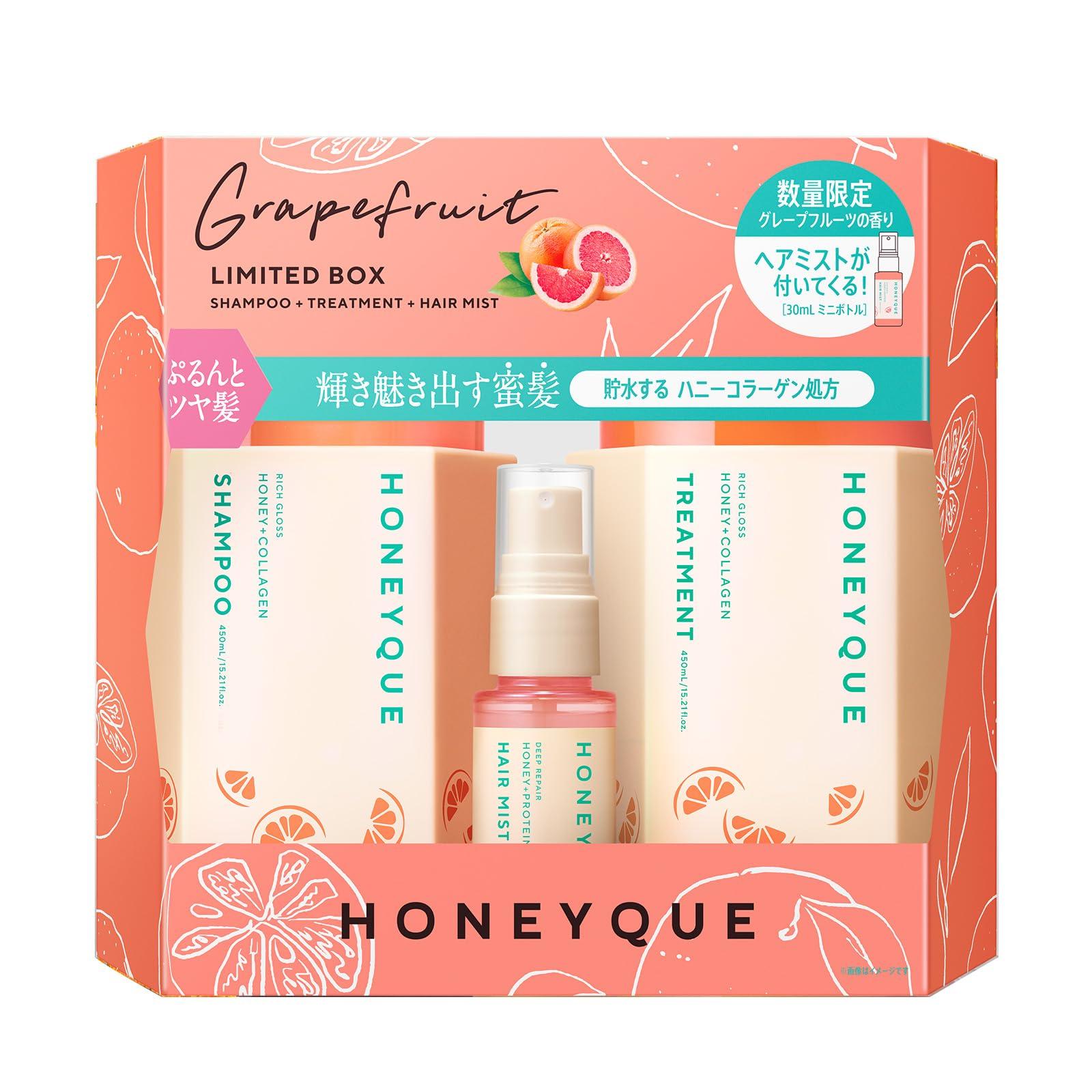 Honeyk Rich Gloss Mini Hair Mist Limited Edition с ароматом грейпфрута для волос (Шампунь и лечение)
Honeyk Rich Gloss Mini Hair Mist Limited Edition с ароматом грейпфрута для волос (Шампунь и лечение)