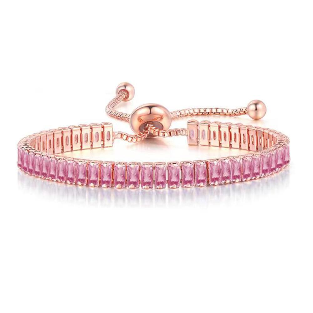 CZ Tennis Bracelets for Women Unique Black Crystal Bangle Rose Gold Color Adjustable Hand Chain Friends Jewelry Wholesale DZH051
CZ Tennis Bracelets for Women Unique Black Crystal Bangle Rose Gold Color Adjustable Hand Chain Friends Jewelry Wholesale DZH051