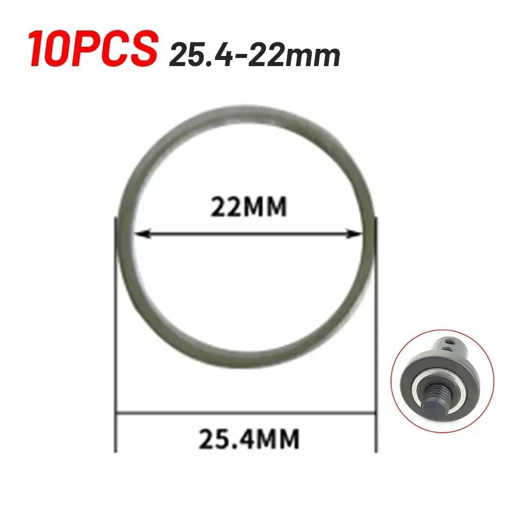 10 PCS Saw Blade Reducing Rings Conversion Ring Saw Cutting Washer Inner Hole Adapter Ring Blade Aperture Change Washer 10 PCS Set
10 PCS Saw Blade Reducing Rings Conversion Ring Saw Cutting Washer Inner Hole Adapter Ring Blade Aperture Change Washer 10 PCS Set