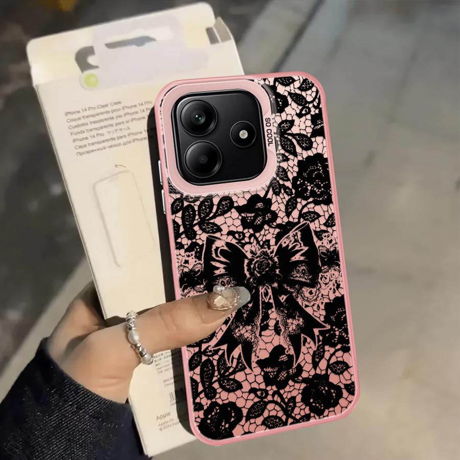 Case for Xiaomi Redmi 9C 10C 14C Note 9 10 A5 K60 13C 9T A1 A2 Plus 12C Back Phone Cover Black Lace Cool Redmi 12C
Case for Xiaomi Redmi 9C 10C 14C Note 9 10 A5 K60 13C 9T A1 A2 Plus 12C Back Phone Cover Black Lace Cool Redmi 12C