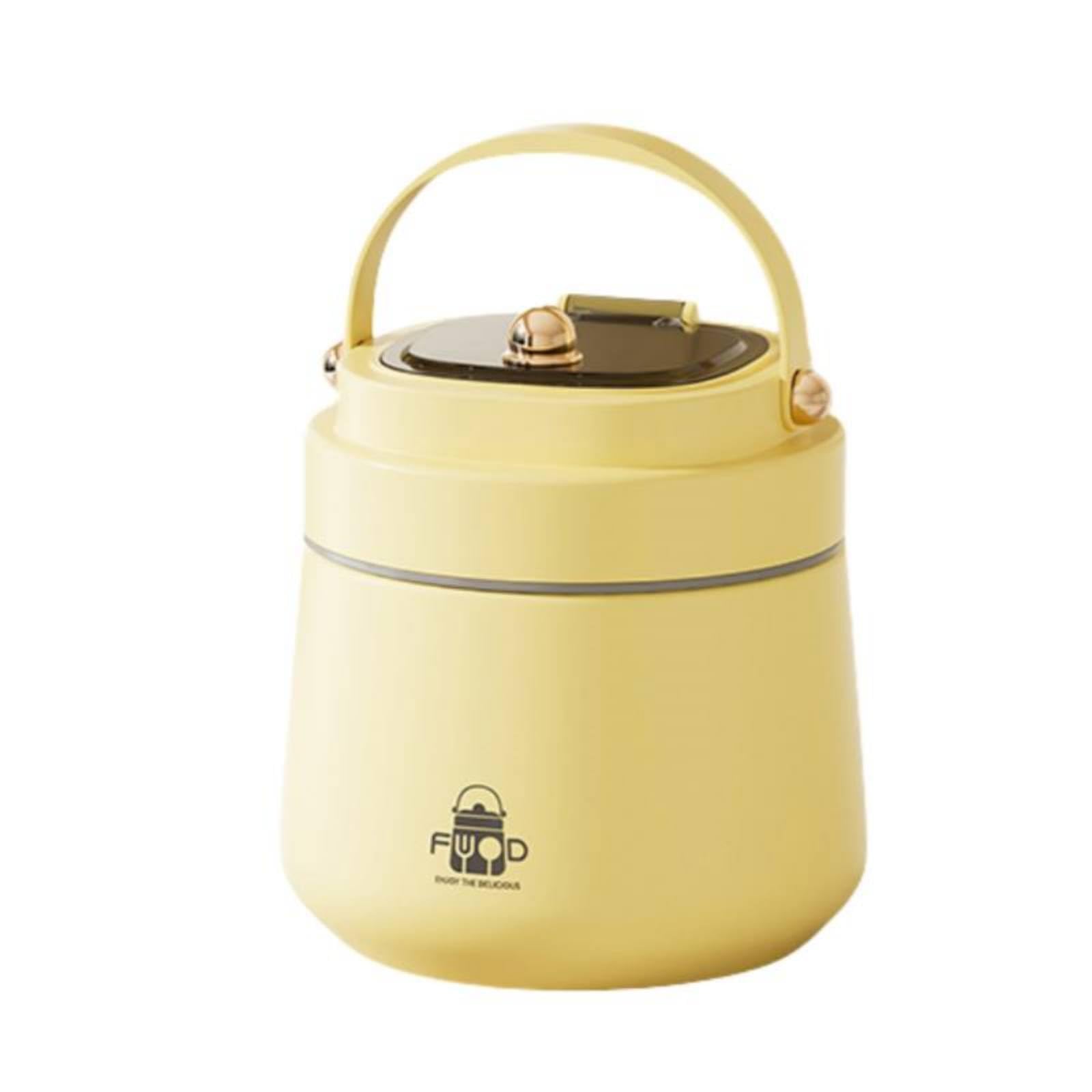 1300ml Stainless Steel Insulated Food Container Lunch Box Sold Separately Lunch Box Office Worker Portable Lunch Bucket Student Vacuum Pot Lunch жёлтый
1300ml Stainless Steel Insulated Food Container Lunch Box Sold Separately Lunch Box Office Worker Portable Lunch Bucket Student Vacuum Pot Lunch жёлтый