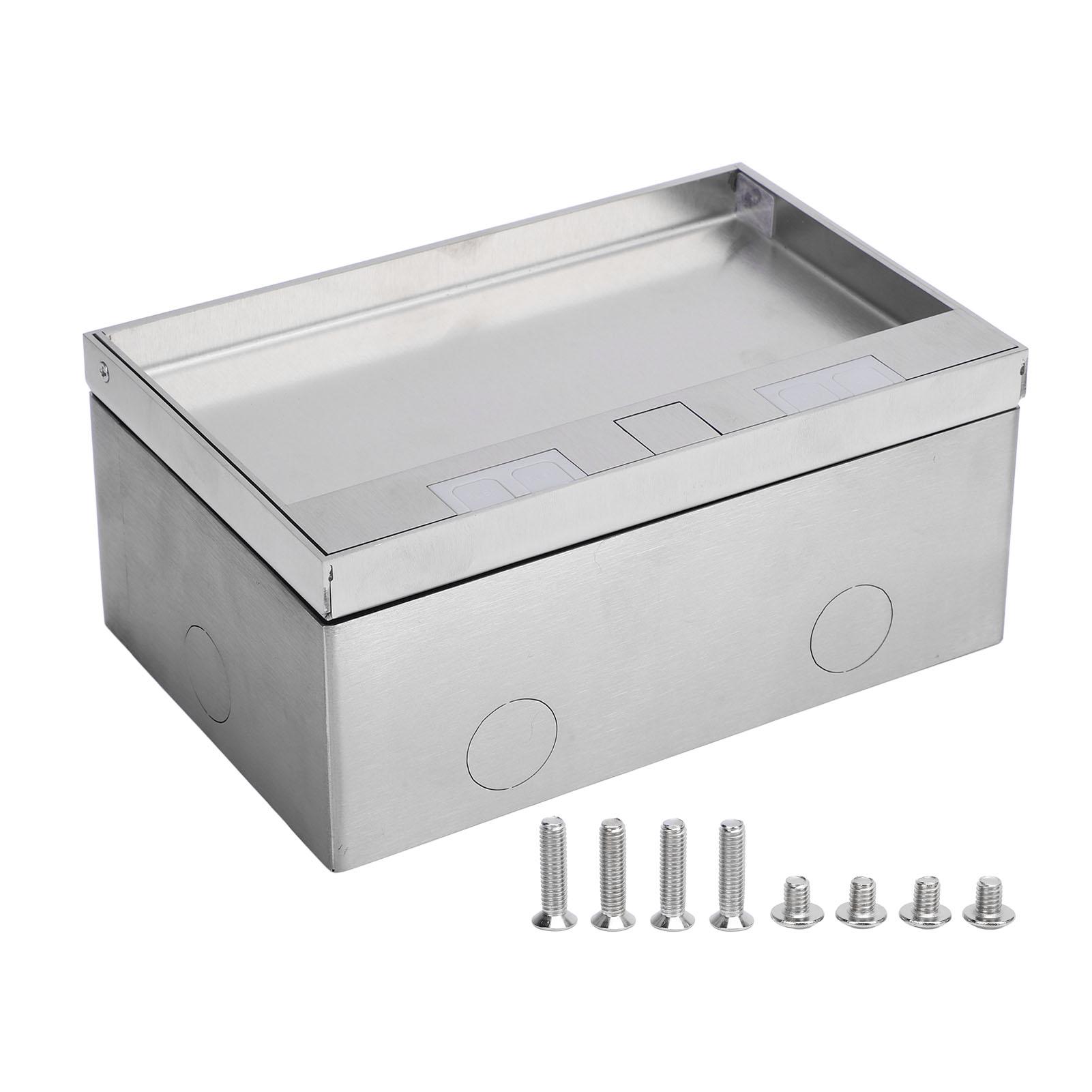 Recessed Floor Outlet 16A 4000W 2 Sockets 2 USB Ports Marble Style Floor Receptacle Box for Office
Recessed Floor Outlet 16A 4000W 2 Sockets 2 USB Ports Marble Style Floor Receptacle Box for Office
