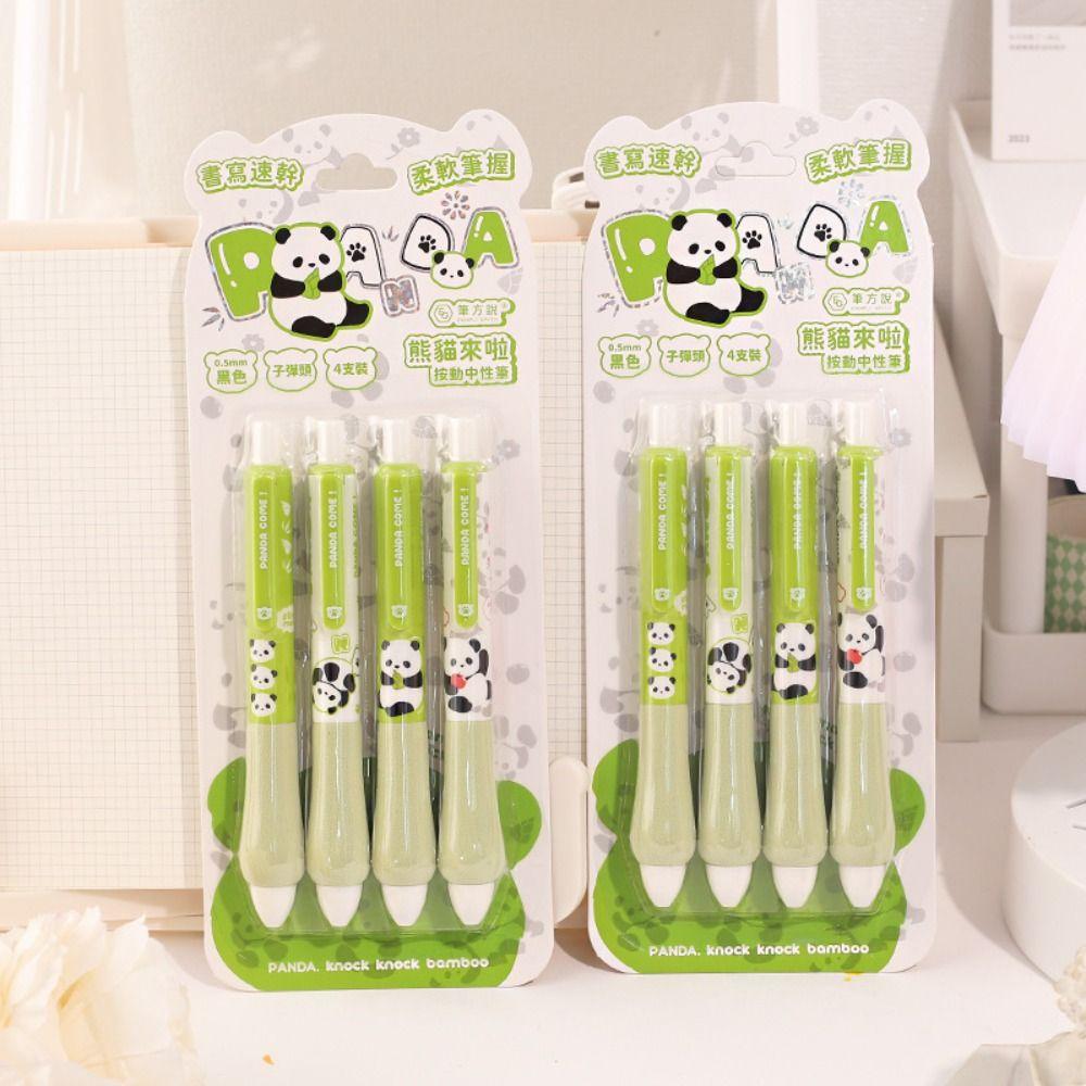4 шт., ручки Panda Panda, гелевые ручки, ручки, письменные принадлежности, бамбуковые гелевые ручки, офисные ручки
4 шт., ручки Panda Panda, гелевые ручки, ручки, письменные принадлежности, бамбуковые гелевые ручки, офисные ручки