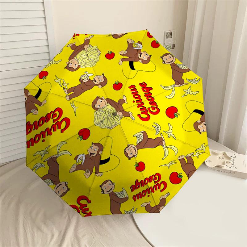 1PC Curious George bananas Umbrella-8-Rib Reinforced, Automatic Open, Lightweight & Durable, Cute Fashion Accessory for Outdoor-T346
1PC Curious George bananas Umbrella-8-Rib Reinforced, Automatic Open, Lightweight & Durable, Cute Fashion Accessory for Outdoor-T346