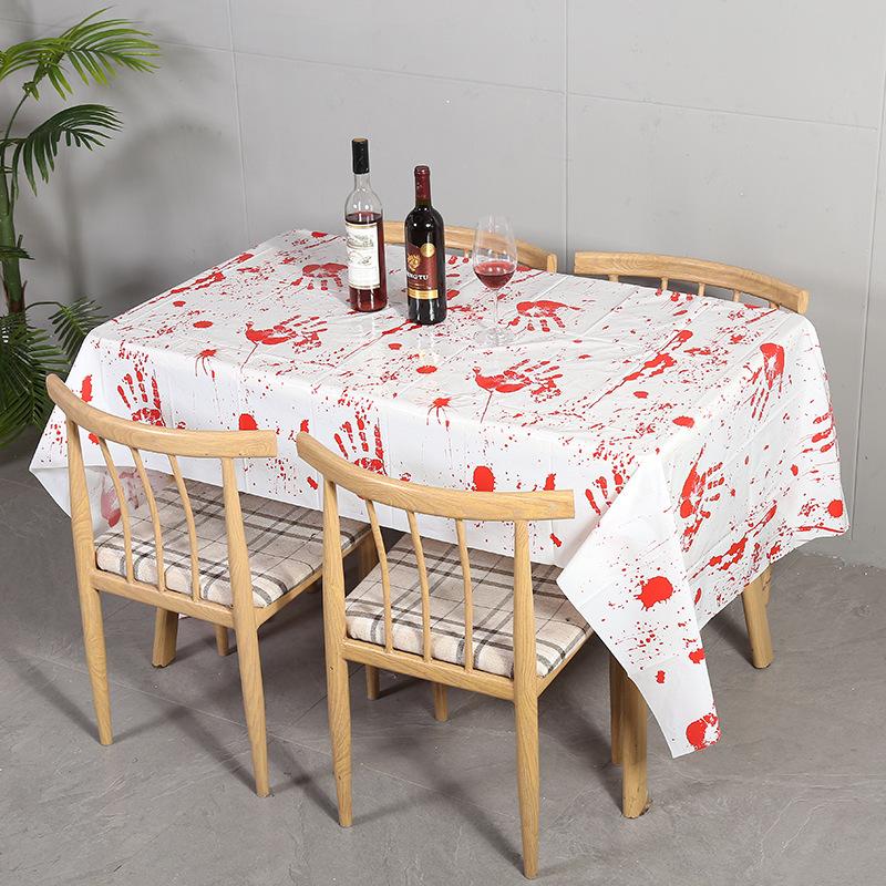 Halloween Printed Tablecloth Party Atmosphere Props Blood Handprint Tablecloth Holiday Atmosphere Tablecloth Blood Cloth 260x130cm
Halloween Printed Tablecloth Party Atmosphere Props Blood Handprint Tablecloth Holiday Atmosphere Tablecloth Blood Cloth 260x130cm