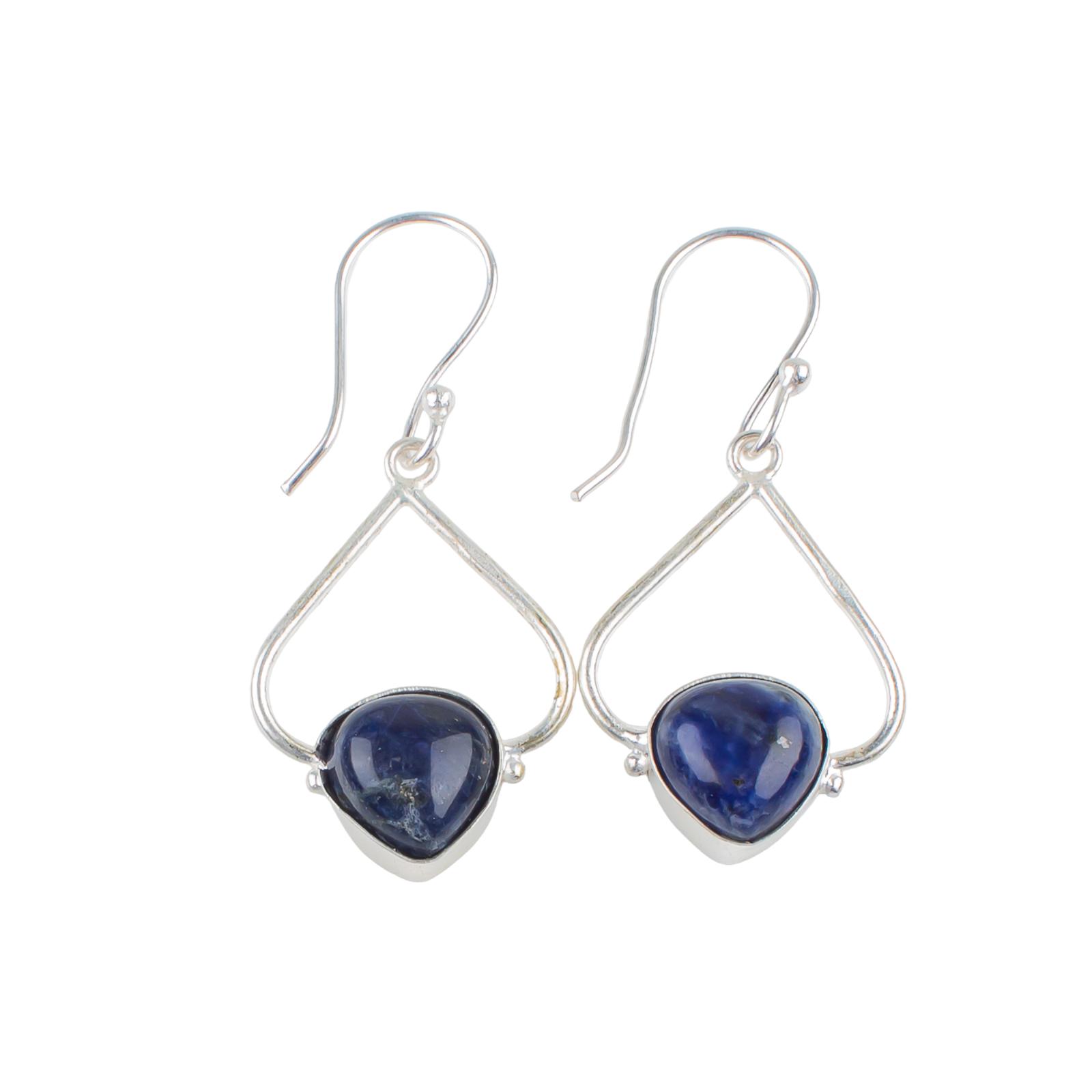 Sodalite Gemstone 925 Solid Silver Designer Jewelry Earrings 1.80 Gift For Her EE-33-22
Sodalite Gemstone 925 Solid Silver Designer Jewelry Earrings 1.80 Gift For Her EE-33-22