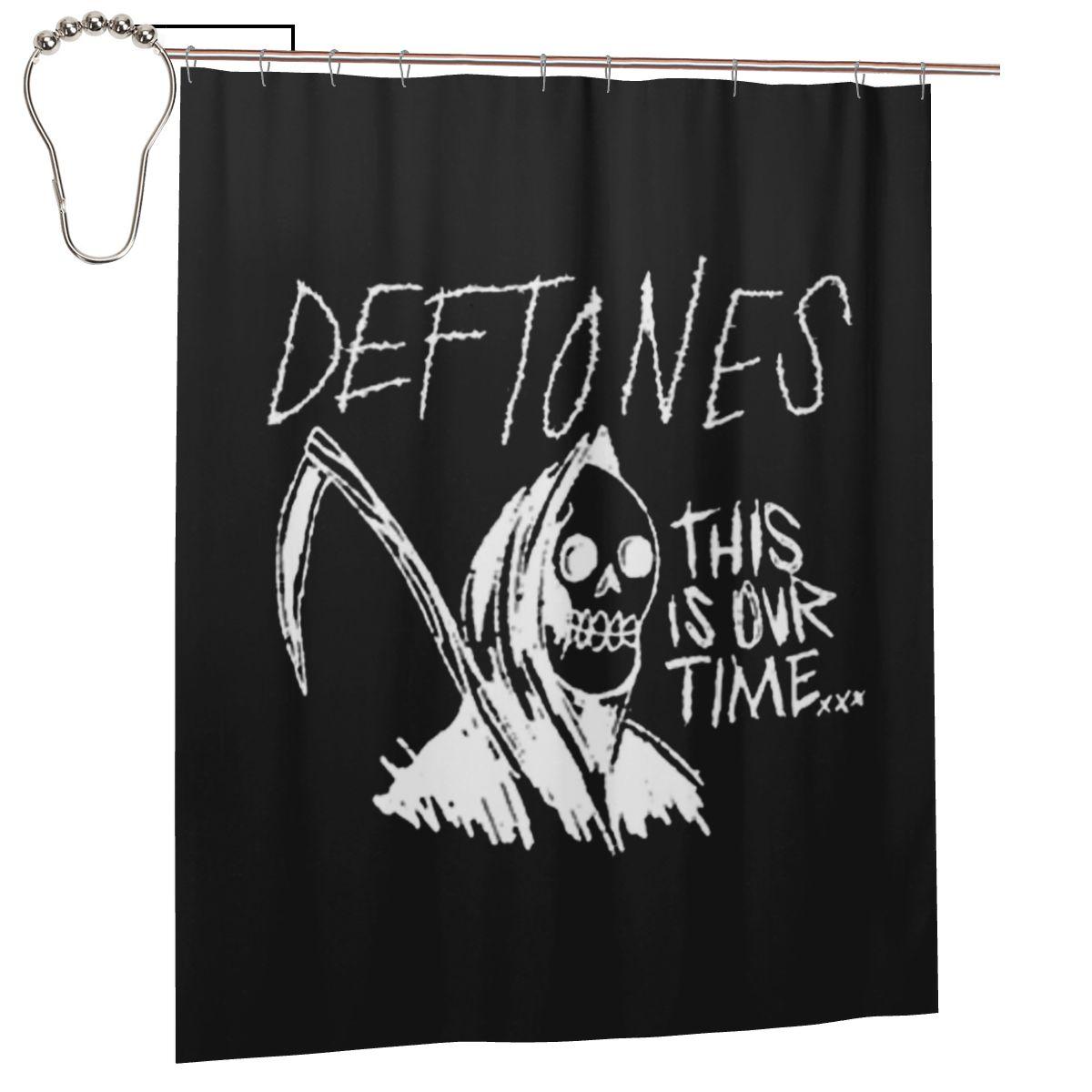 Metal Punk Rock Deftones Shower Curtain Bathroom Polyester Waterproof Bath Curtains With Hooks W60H190(CM)-1 Pcs
Metal Punk Rock Deftones Shower Curtain Bathroom Polyester Waterproof Bath Curtains With Hooks W60H190(CM)-1 Pcs