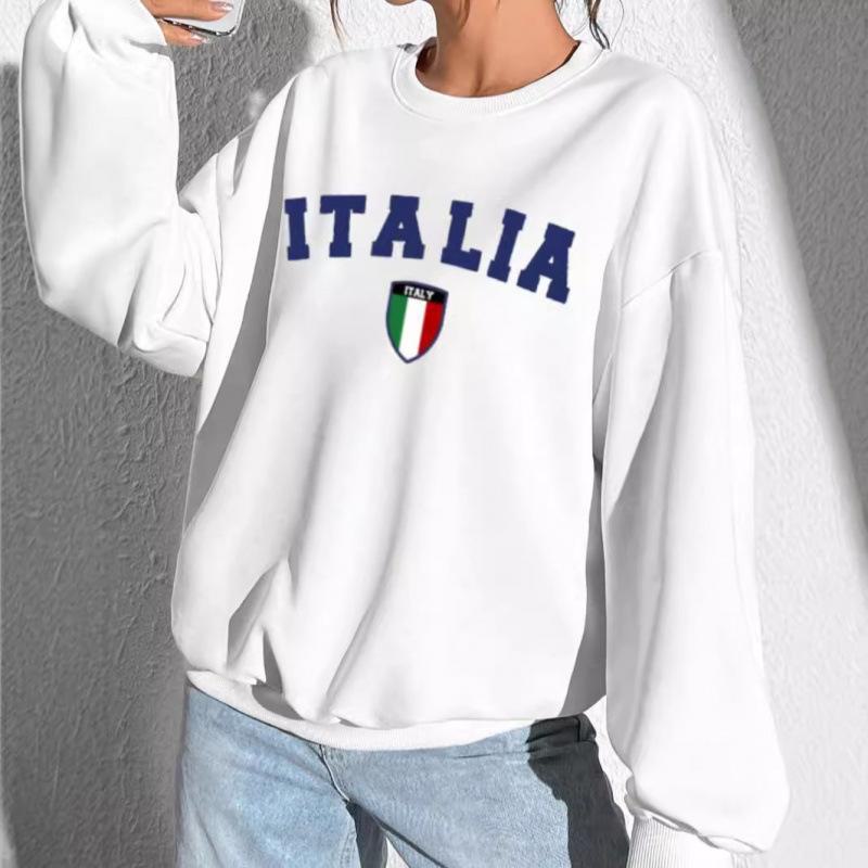 Модный белый свитер с заниженными плечами и буквенным принтом - повседневная и универсальная мода M белый
Модный белый свитер с заниженными плечами и буквенным принтом - повседневная и универсальная мода M белый