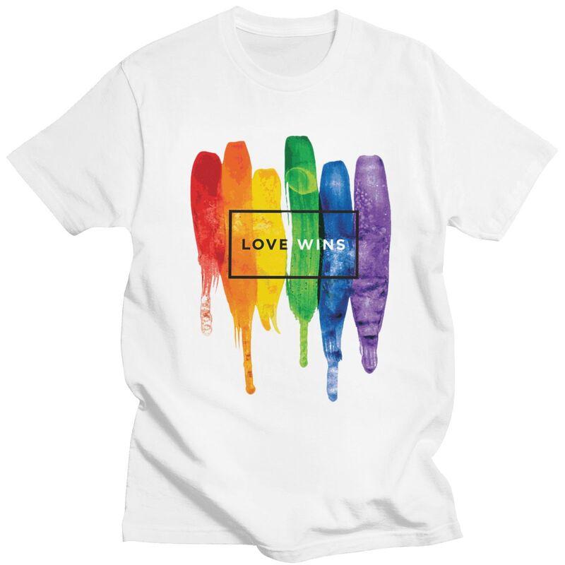 Custom Love Wins Rainbow LGBT T Shirt for Men Pure Cotton Tshirt Casual Tee Gay Pride Lesbian T-shirts Slim Fit Clothing Gift... 5XL різнокольоровий
Custom Love Wins Rainbow LGBT T Shirt for Men Pure Cotton Tshirt Casual Tee Gay Pride Lesbian T-shirts Slim Fit Clothing Gift... 5XL різнокольоровий