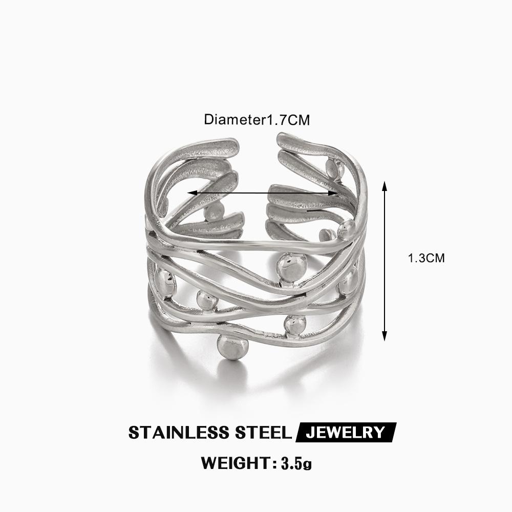 Bohemia Crossed Line Ring Neutral Zircon Gold Plated Stainless Steel Geometric Circular Rings Valentine Day Gift resizable
Bohemia Crossed Line Ring Neutral Zircon Gold Plated Stainless Steel Geometric Circular Rings Valentine Day Gift resizable