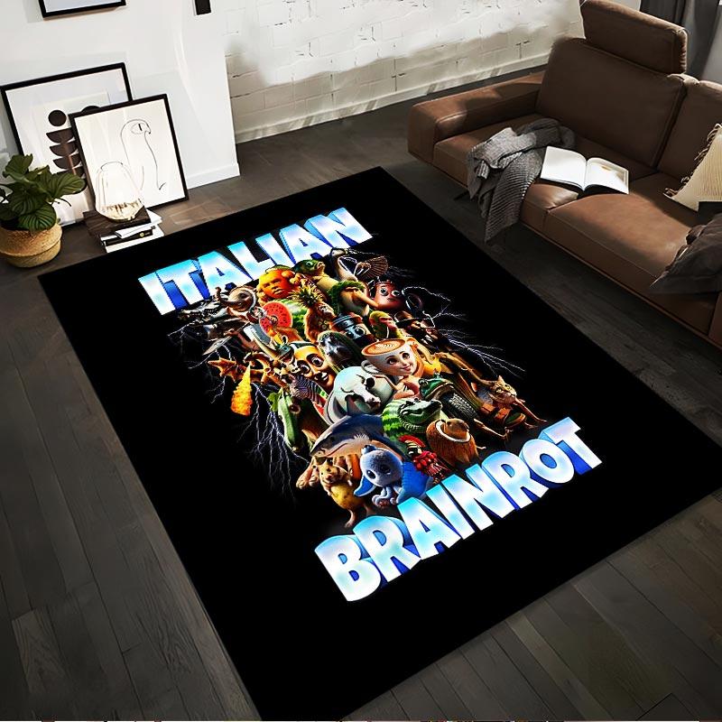 Colorful Cartoon Characters Carpet with Italian Brainrot Text Design Suitable for use as an anti-slip for living room bedroom sofas 40x60cm( 15x23in )
Colorful Cartoon Characters Carpet with Italian Brainrot Text Design Suitable for use as an anti-slip for living room bedroom sofas 40x60cm( 15x23in )