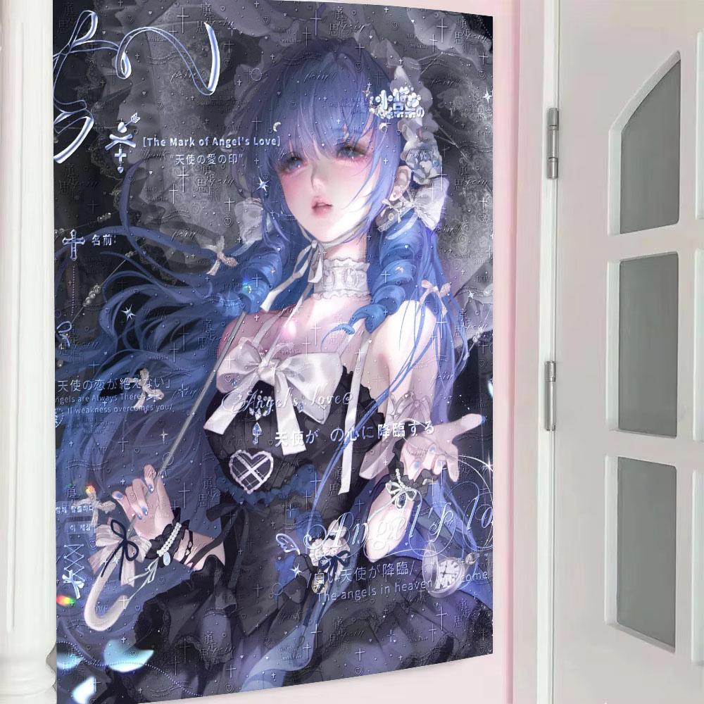 Original Lolita Girl Tapestry Cute Yandere Style Wall Hanging Kawaii Room Aesthetic Background Cloth 74x94cm(29x37in)
Original Lolita Girl Tapestry Cute Yandere Style Wall Hanging Kawaii Room Aesthetic Background Cloth 74x94cm(29x37in)